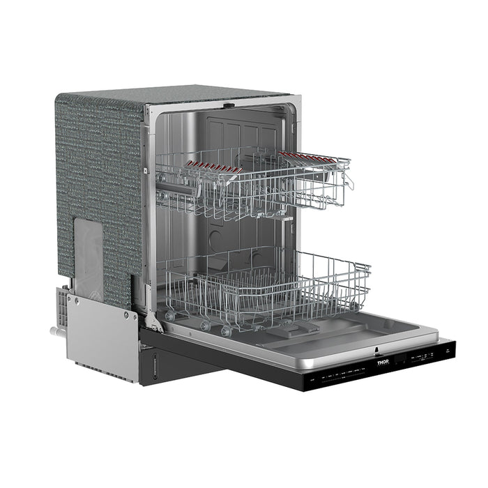 Thor Kitchen 24-Inch Black Pocket Handle Dishwasher (TDW24PTB) – product photo 3