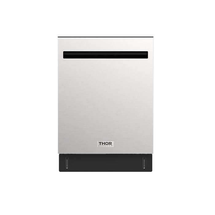 Thor Kitchen 24-Inch Pocket Handle Dishwasher (TDW24PT) – front closed