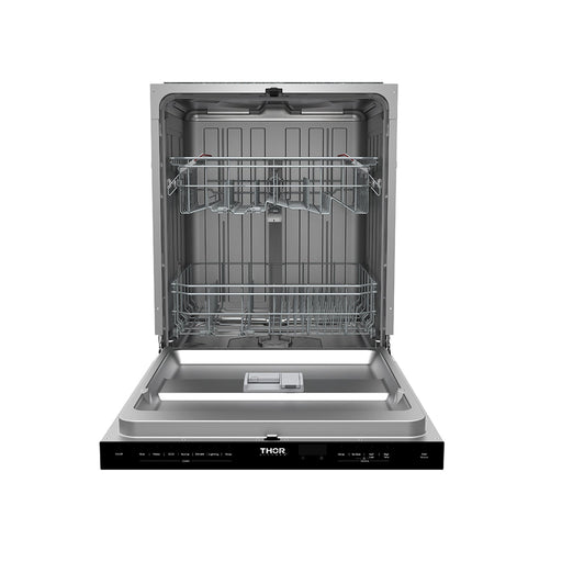 Thor Kitchen 24-Inch Pocket Handle Dishwasher (TDW24PT) – front open