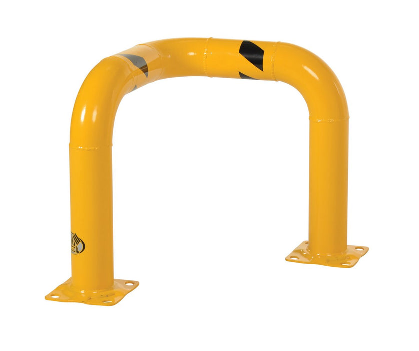 Vestil TEG-30-24-4 Steel Triple Elbow Guard 34-1/8 in. x 34-1/8 in. x 24-9/16 in. Yellow