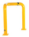 Vestil TEG-30-42-4 Steel Triple Elbow Guard 34-1/8 in. x 34-1/8 in. x 42-9/16 in. Yellow