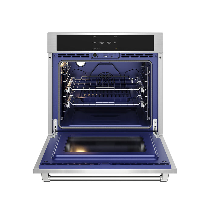 Thor Kitchen 30-Inch Electric Single Wall Oven (TEW30ES) – front open