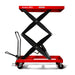 Mobile Double Scissor Lift Table Cart 2200lbs Capacity,  Platform Size,  47.2" x 24",  Height 66.9" ,  TFD22