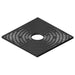 Vestil TG-4S-BK 100% Recycled Plastic Tree Grate Square 48 in. x 48 in. x 2 in. Black