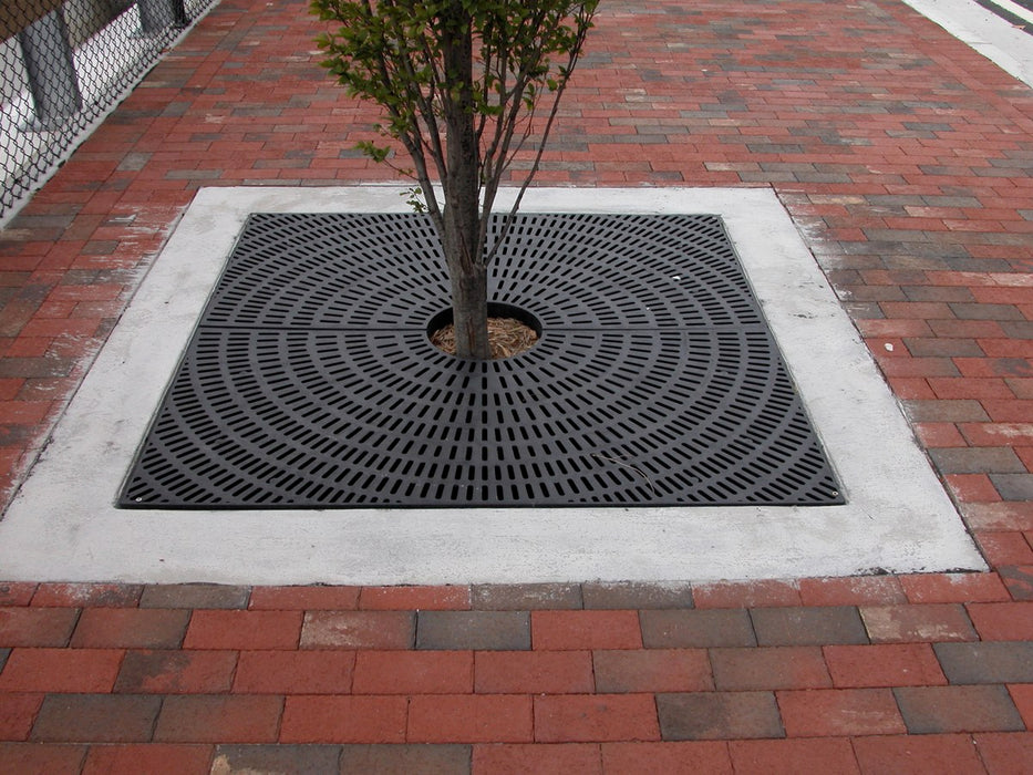 Vestil TG-4S-BK tree grate - view 2