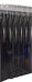 Vestil TG-800-F-W-96-96 PVC Vinyl Strip Door 2/25 in. Full Overlap Wall Mount 96 in. x 96 in. Clear