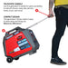 4500 Watt Inverter Generator Electronic Fuel Injection EFI Super Quiet Portable Gas Power Professional Use - alternate view