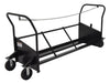 Vestil TH-CART-64 Steel Trash Can Cart Maximum Capacity 3 64 Gallon Trash Cans