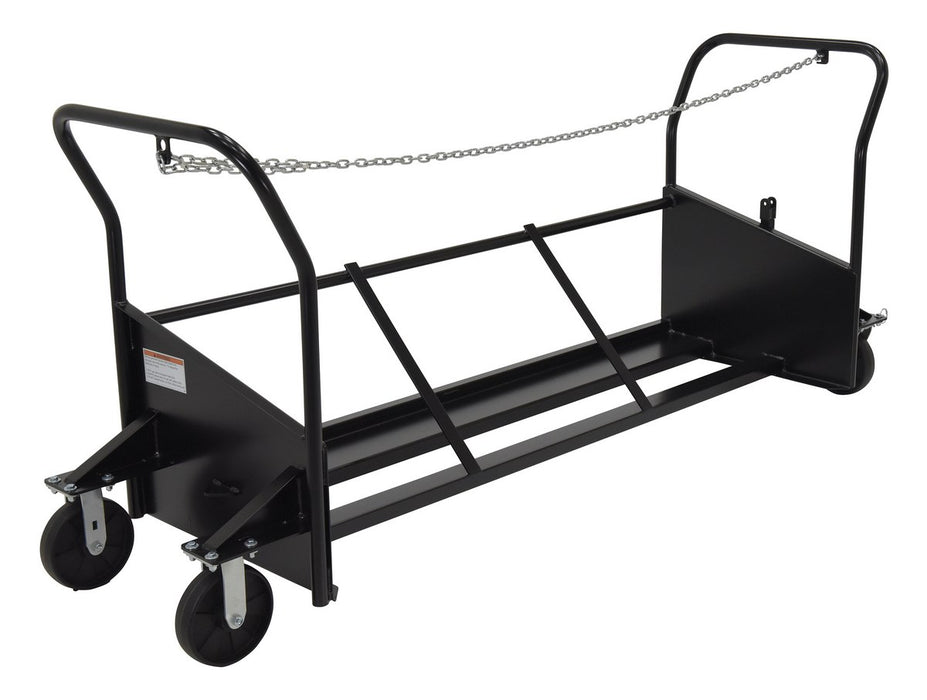 Vestil TH-CART-64 Steel Trash Can Cart Maximum Capacity 3 64 Gallon Trash Cans
