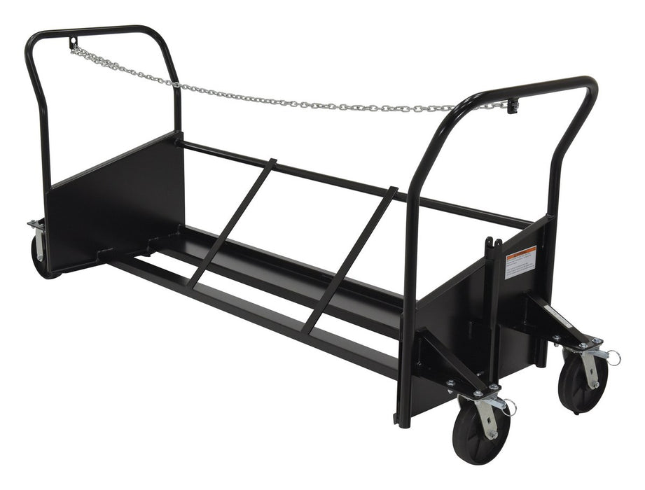 Vestil TH-CART-64 steel trash can cart maximum capacity - view 2