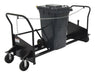Vestil TH-CART-64 steel trash can cart maximum capacity - view 5