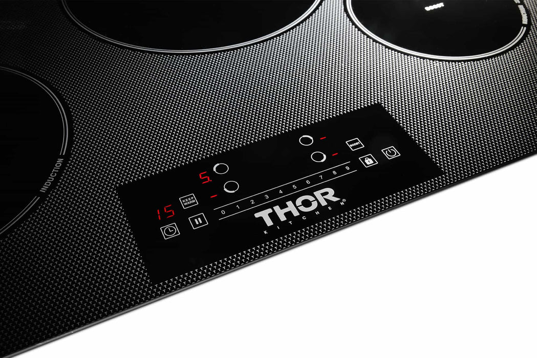 Thor Kitchen 30-Inch Built-In Induction Cooktop with 4 Elements (TIH30) Thor Kitchen