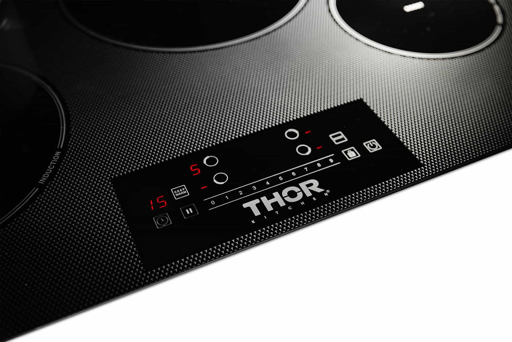 Thor Kitchen 30-Inch Built-In Induction Cooktop with 4 Elements (TIH30) Thor Kitchen