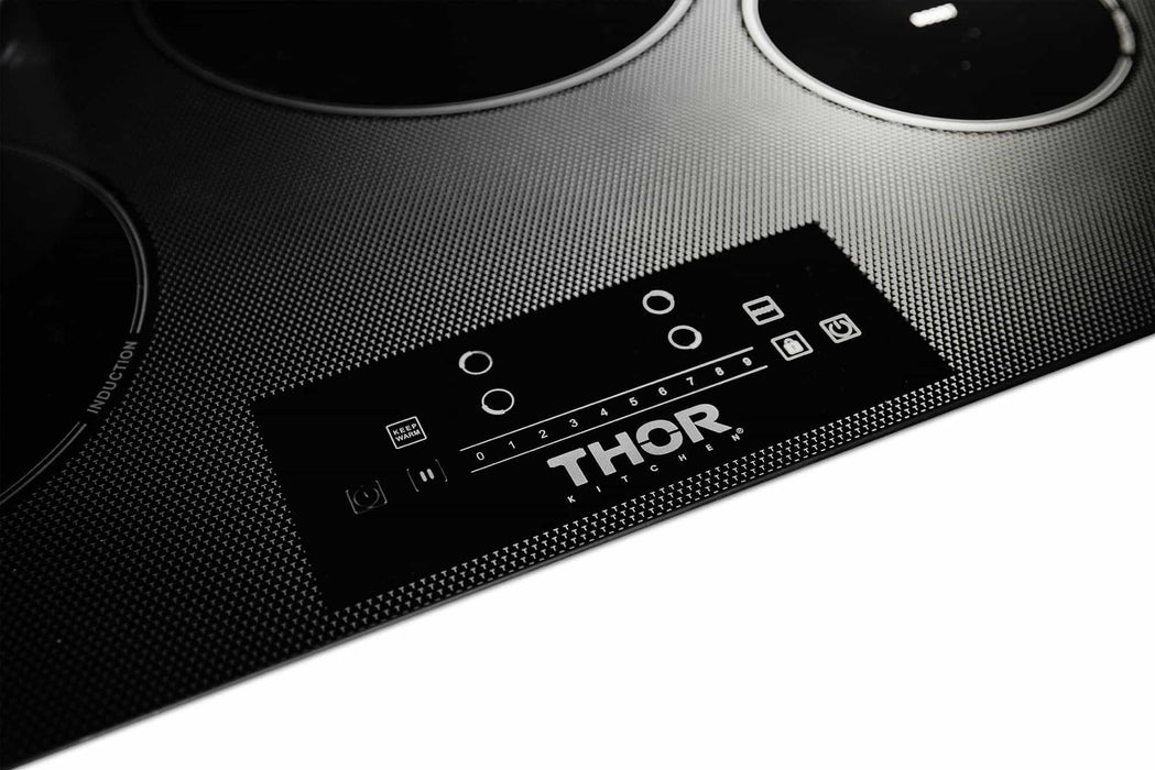 Thor Kitchen 30-Inch Built-In Induction Cooktop with 4 Elements (TIH30) Thor Kitchen