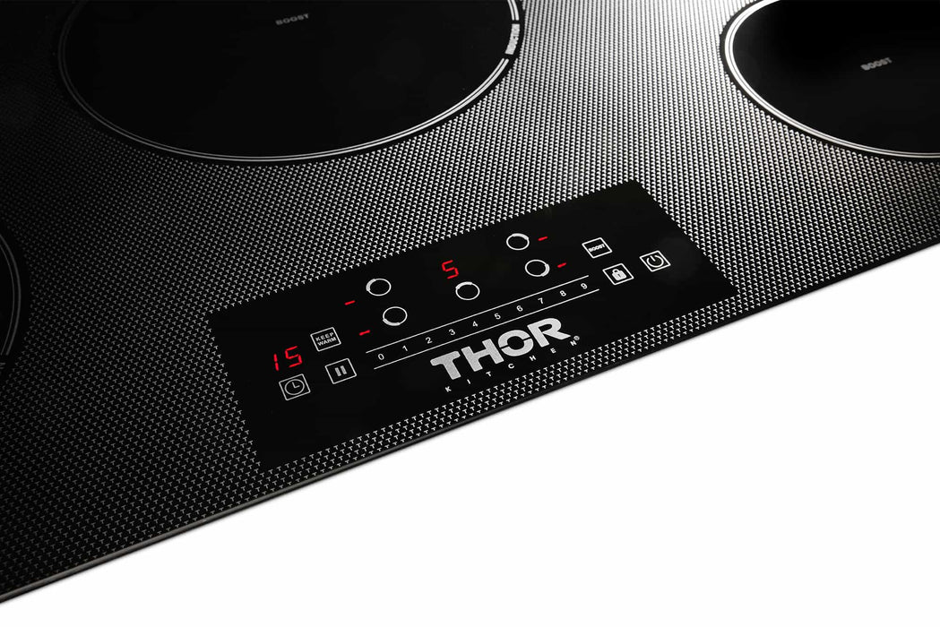 Thor Kitchen 36-Inch Built-In Induction Cooktop with 5 Elements (TIH36) Thor Kitchen