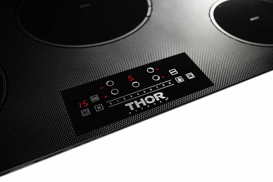 Thor Kitchen 36-Inch Built-In Induction Cooktop with 5 Elements (TIH36) Thor Kitchen