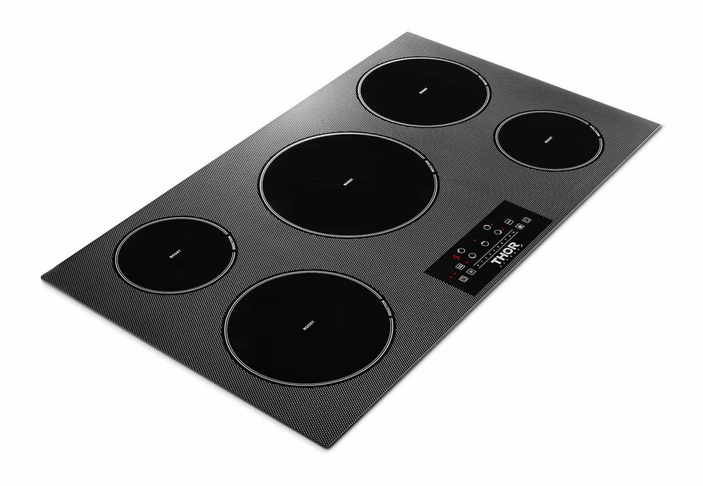 Thor Kitchen 36-Inch Built-In Induction Cooktop with 5 Elements (TIH36) Thor Kitchen