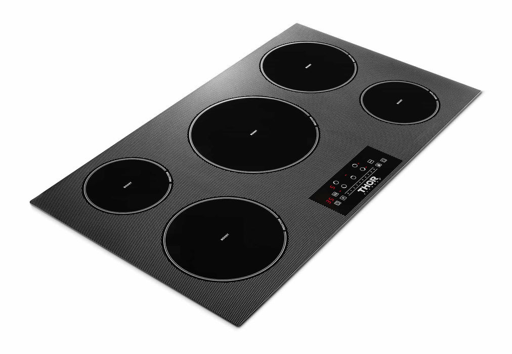 Thor Kitchen 36-Inch Built-In Induction Cooktop with 5 Elements (TIH36) Thor Kitchen