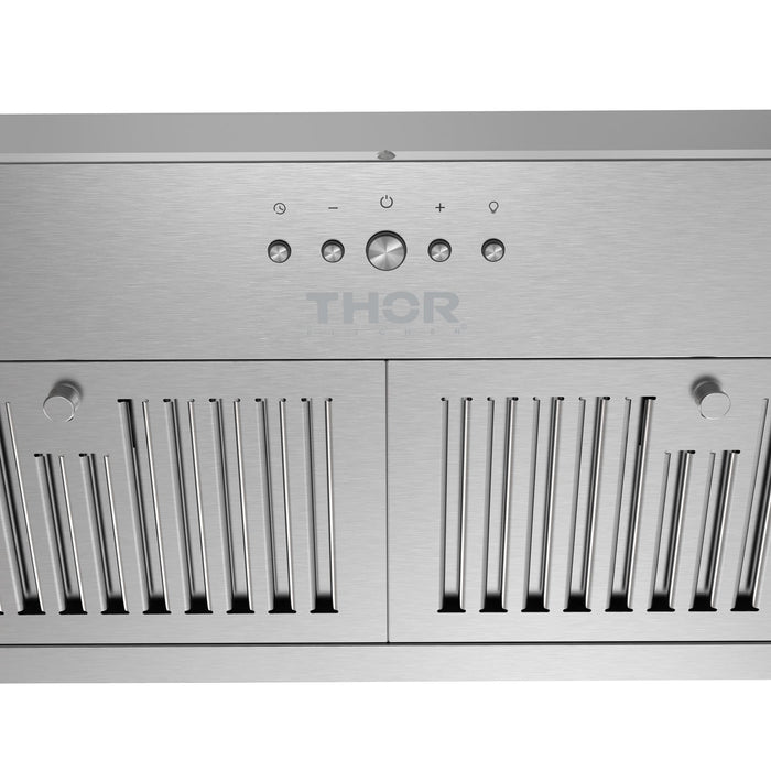 Thor Kitchen 28-Inch Range Hood Insert (TLH2811) – control logo