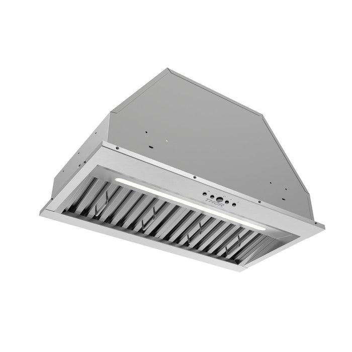 Thor Kitchen 28-Inch Range Hood Insert (TLH2815) – left side
