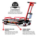 Tomahawk Power PRE ORDER: Electric Hydraulic Lift Table – 600 lb, 59 in. Extension Portable Powered Scissor... - Dimensions