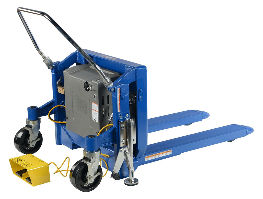 Vestil TM-20-DC-FC steel tilt master dc powered foot control - view 2