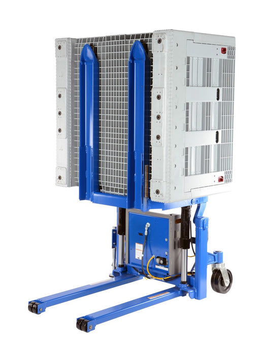 Vestil TM-20-DC-FC steel tilt master dc powered foot control - view 6