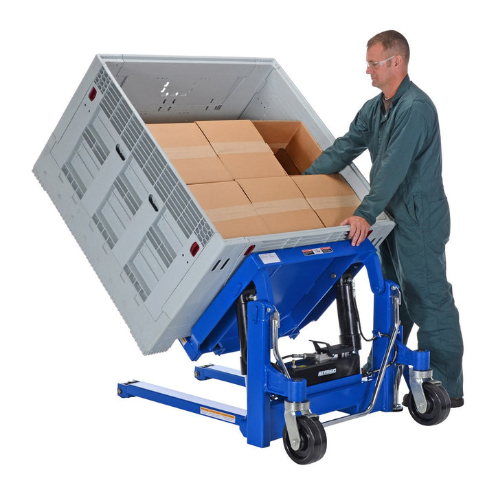 Vestil TM-60-AIR steel tilt master reciprocating air/oil power - view 4