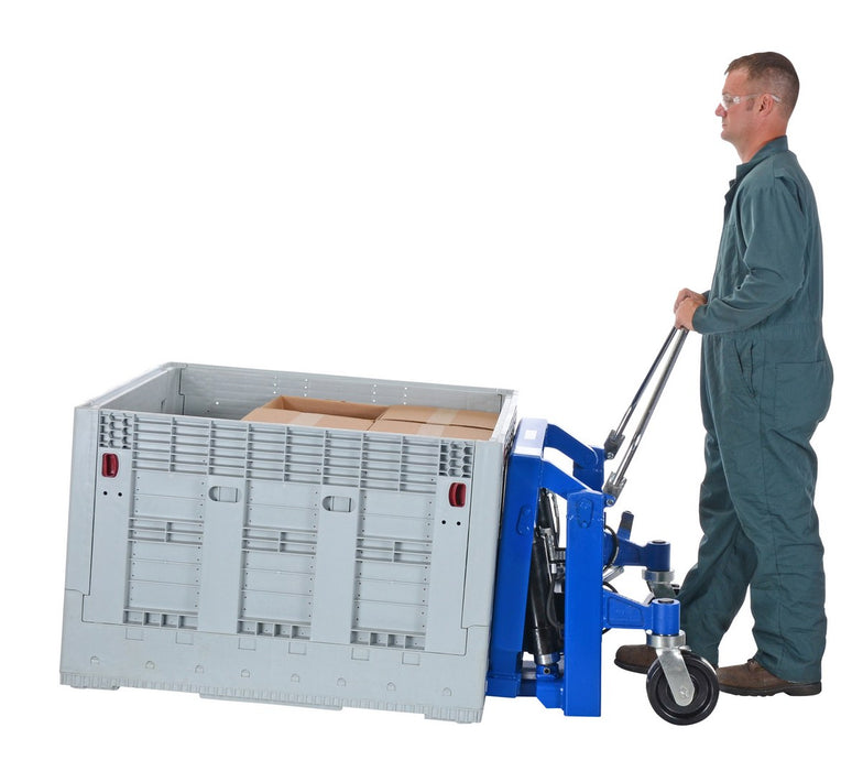 Vestil TM-60-AIR steel tilt master reciprocating air/oil power - view 5