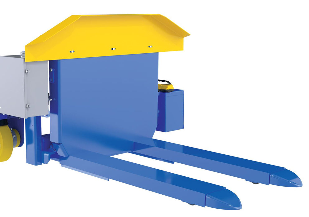 Vestil TM-CHUTE factory installed steel fabricated chute with folding handle to - view 2