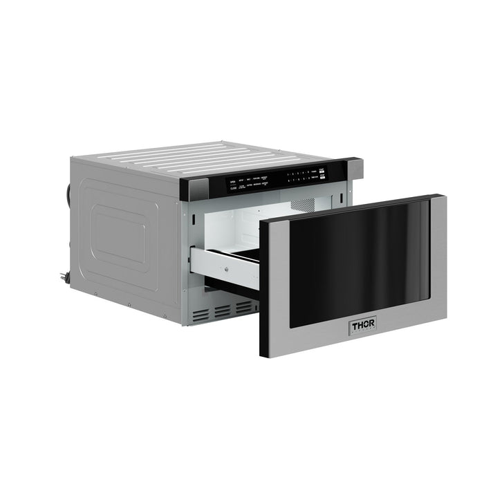 Thor Kitchen 24-Inch Microwave Drawer in Stainless Steel (TMD2402) Thor Kitchen