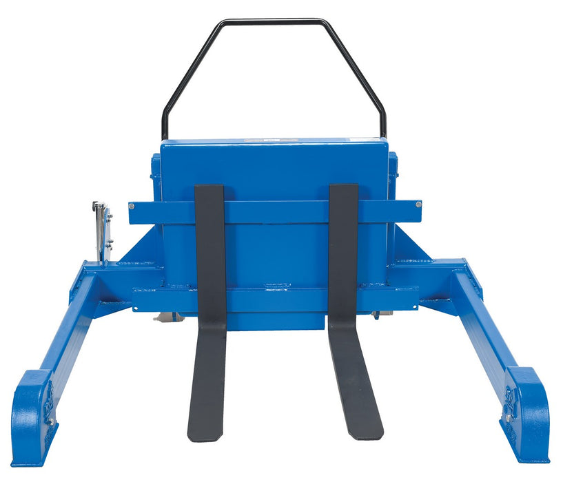 Vestil TMS-20-AIR steel tilt master straddle reciprocating air/oil power - view 3