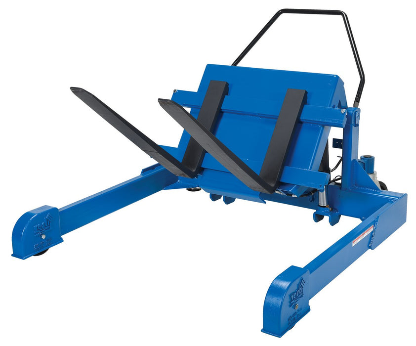 Vestil TMS-20-AIR steel tilt master straddle reciprocating air/oil power - view 5