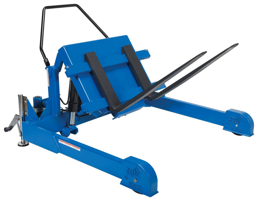 Vestil TMS-20-AIR steel tilt master straddle reciprocating air/oil power - view 6