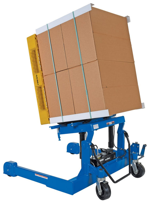 Vestil TMS-20-AIR steel tilt master straddle reciprocating air/oil power - view 10