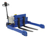 Vestil TMS-20-DC-PTDS Steel Tilt Master Straddle DC Powered Traction Drive System 2,000 lb. Capacity Blue