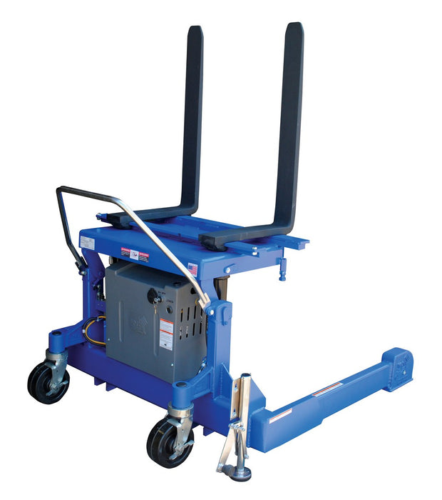 Vestil TMS-20-DC steel tilt master straddle dc powered - view 3