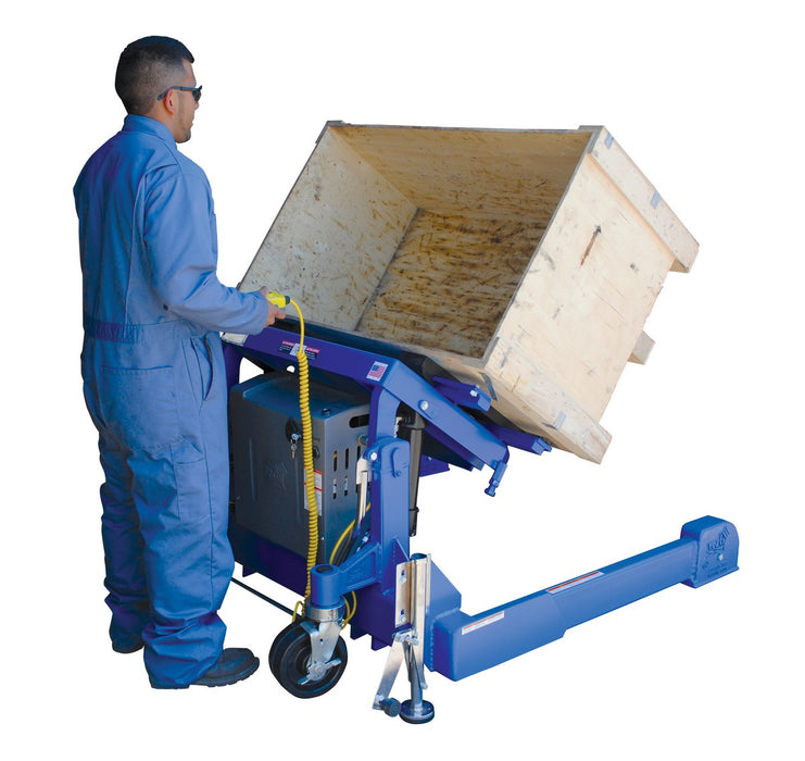 Vestil TMS-20-DC steel tilt master straddle dc powered - view 5