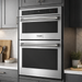 Thor Kitchen TMW30ED 30-inch combination microwave and wall oven, stainless steel product photo