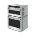 Thor Kitchen TMW30ED microwave wall oven combo, front-right angle with doors closed