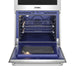 TMW30ED lower 4.8 cu. ft. convection wall oven with door open