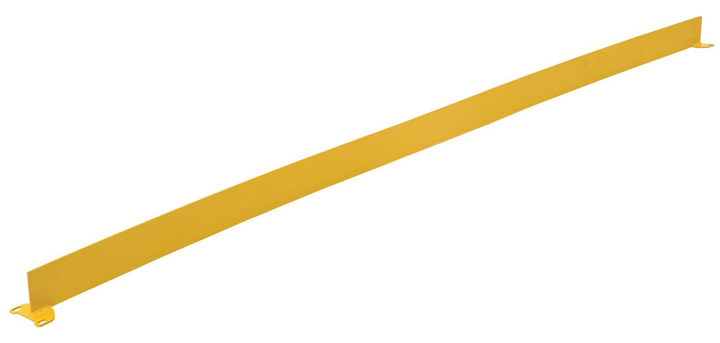 Vestil TOE-B-120-N Steel Square Safety Handrail Toe Board 120 in. Yellow