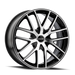 Touren TR60 Gloss Black Machined Wheel 1