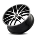 Touren TR60 Gloss Black Machined Wheel 2