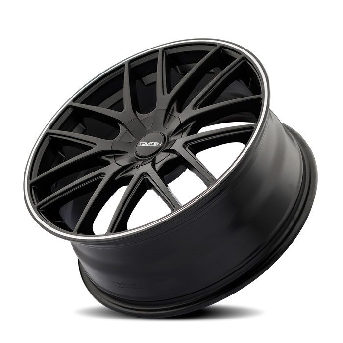 Touren TR60 Matte Black Machined Wheel 2