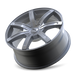 Touren TR65 Gloss Silver Wheel 3