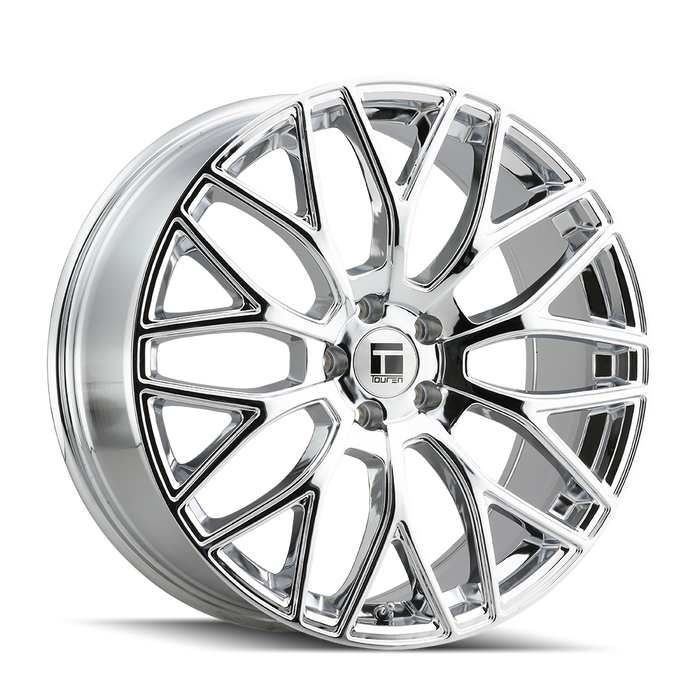 Touren TR76 Chrome Wheel 1