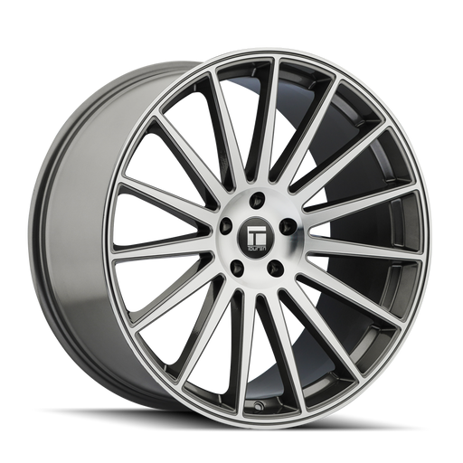 Touren TR92 Gloss Graphite Machined Wheel 1