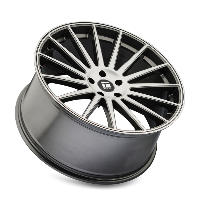 Touren TR92 Gloss Graphite Machined Wheel 2