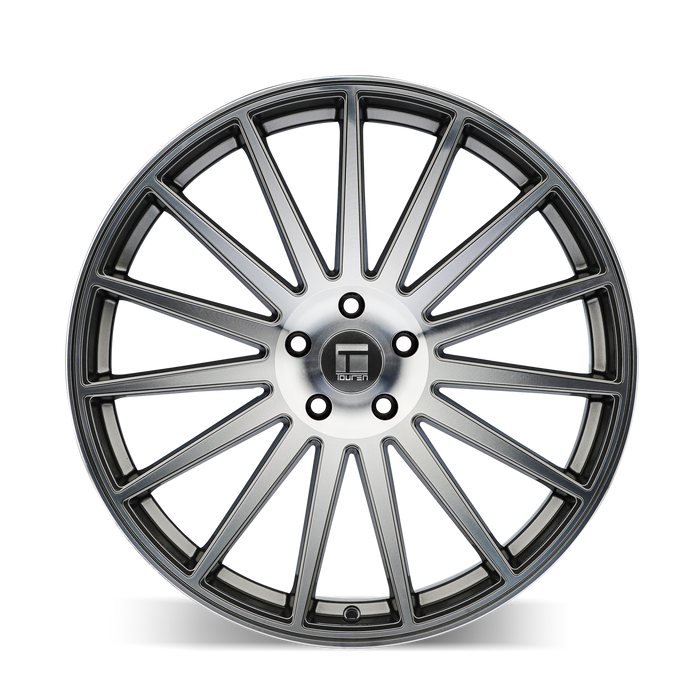Touren TR92 Gloss Graphite Machined Wheel 3